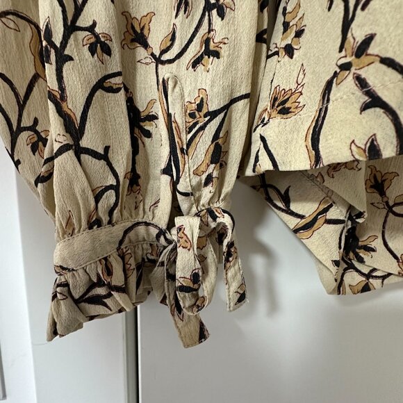 Doen Baltic Top Cream Scroll Print - Picture 4 of 7